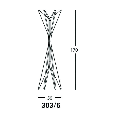 Aster 303/6 Clothes Stand